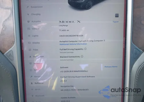 2019 Tesla Model X 100D/75D/Long Range из США, поврежденный, VIN 5YJXCAE23KF183629